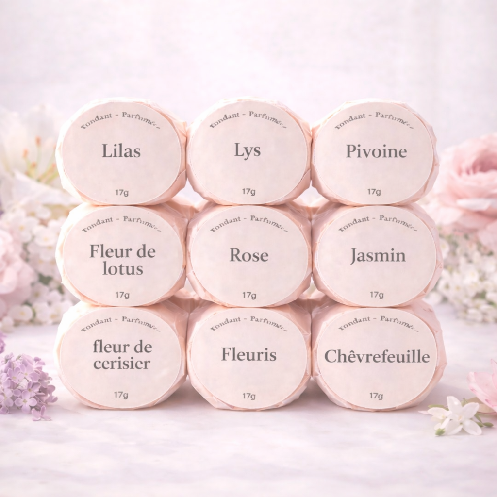 Coffret fondants floraux